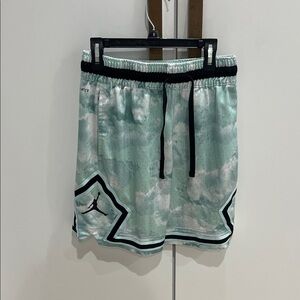 Jordan Light Green Athletic Shorts
